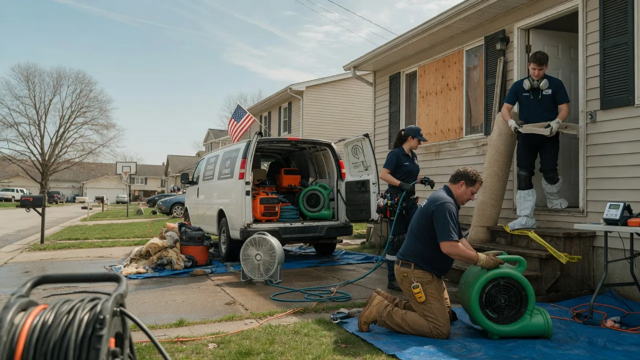 Water Damage Restoration in Big Bay, MI near me